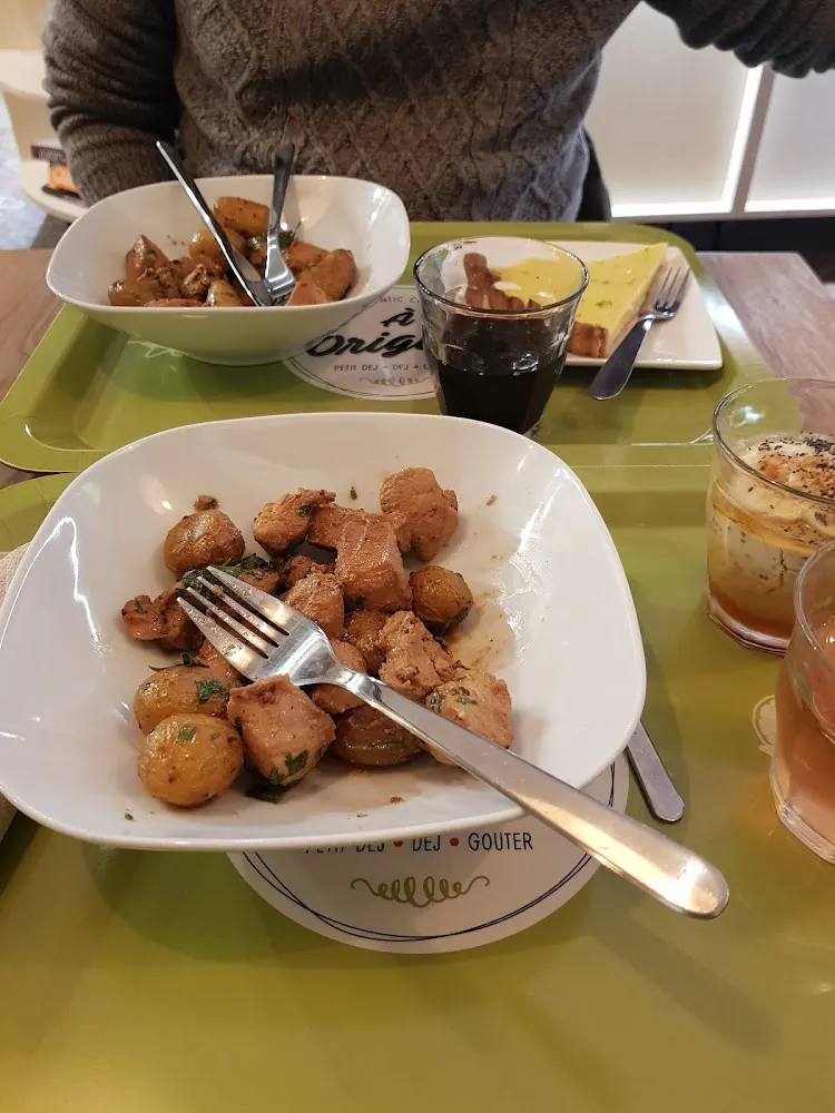 Poulet Sauce Thaï Et Pommes Grenaille